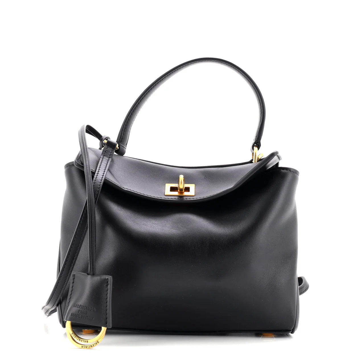 Rodeo Shoulder Bag Leather Mini - Deep Luxury