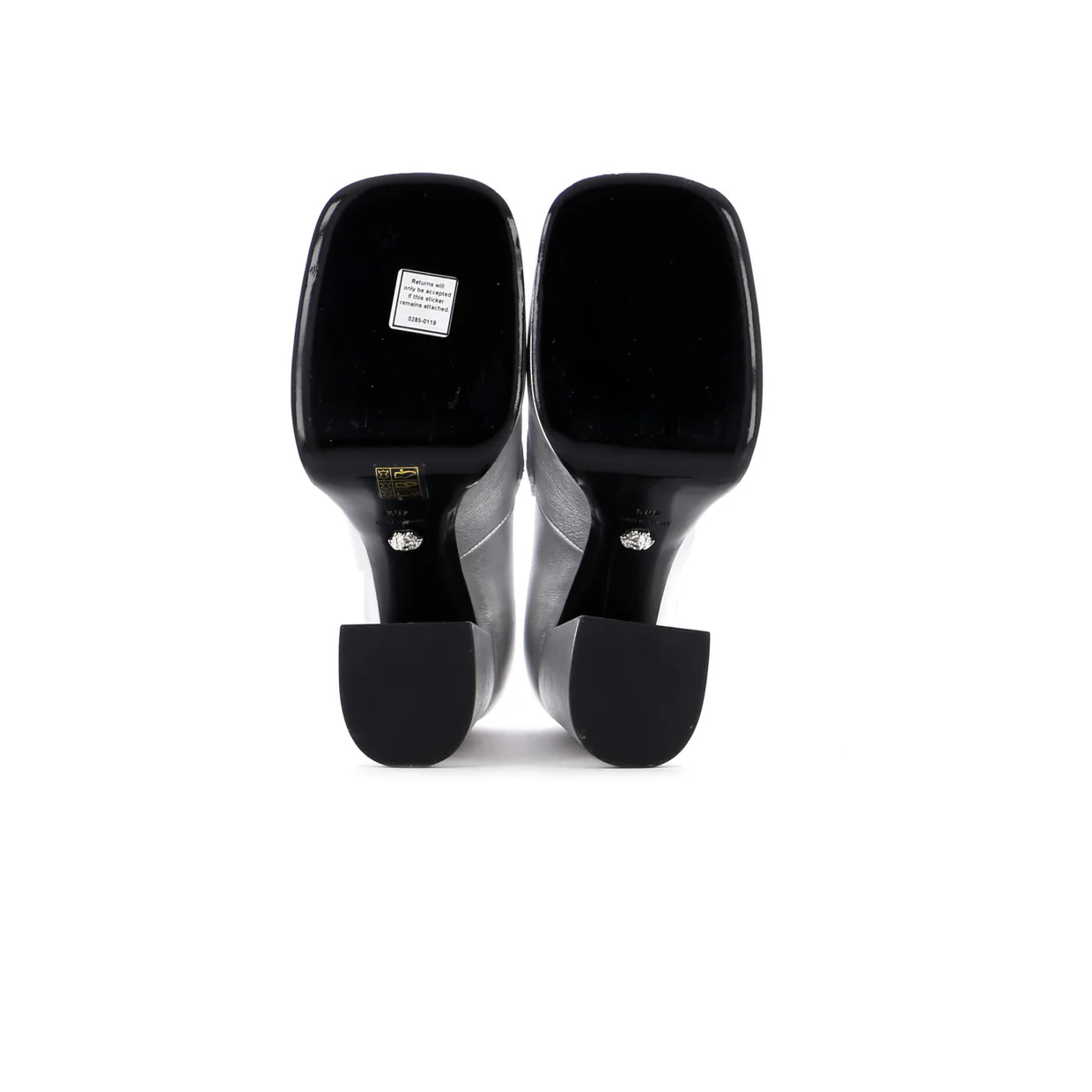 Women's Medusa Aevitas Platform Loafers Leather - Deep Luxury