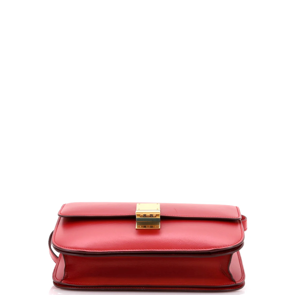 Classic Box Bag Smooth Leather Medium - Deep Luxury