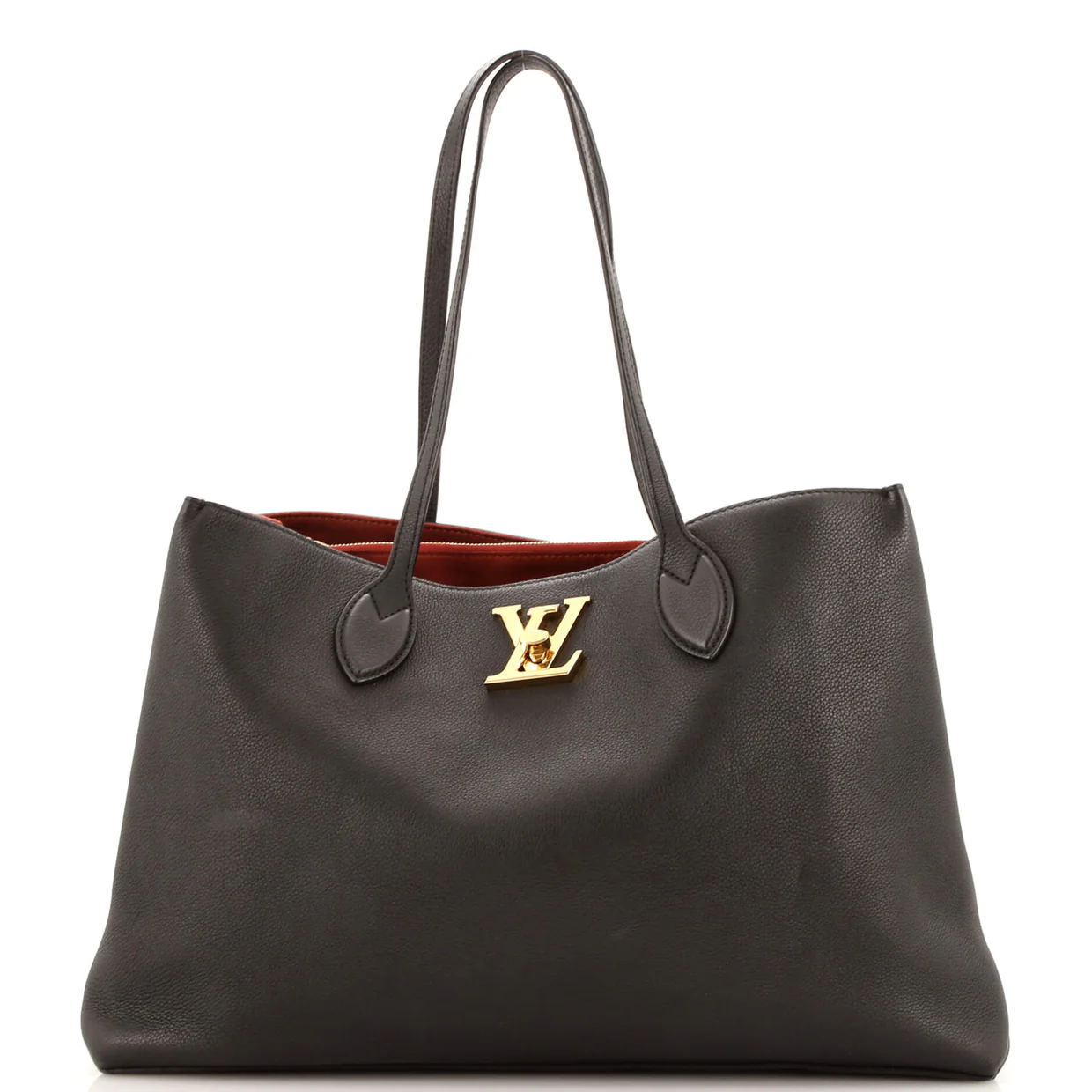 Lockme Shopper Tote Leather - Deep Luxury
