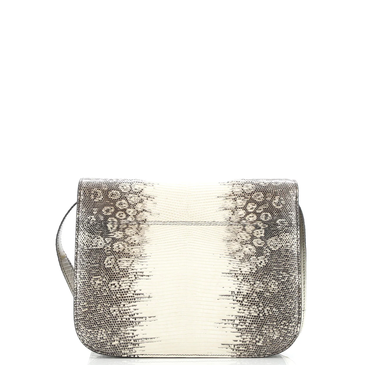 Classic Box Bag Lizard Medium - Deep Luxury