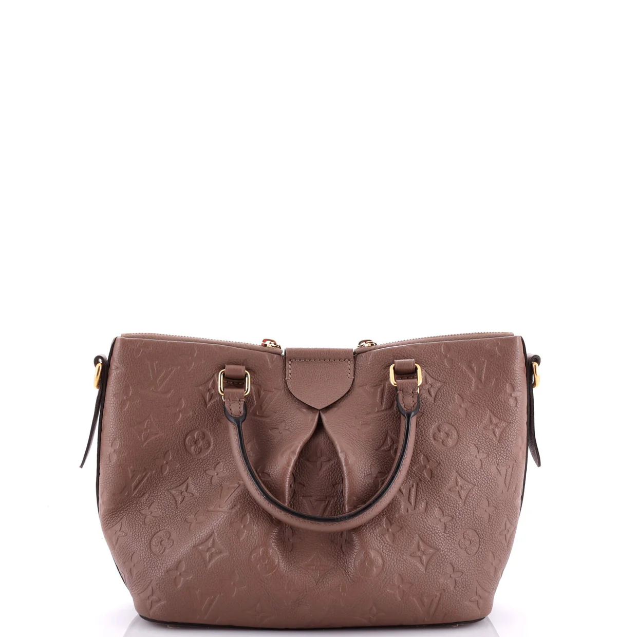 Mazarine Handbag Monogram Empreinte Leather PM - Deep Luxury