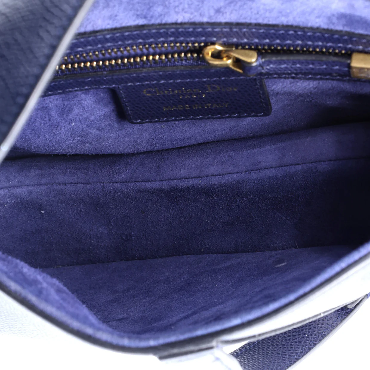 Saddle Handbag Leather Medium - Deep Luxury