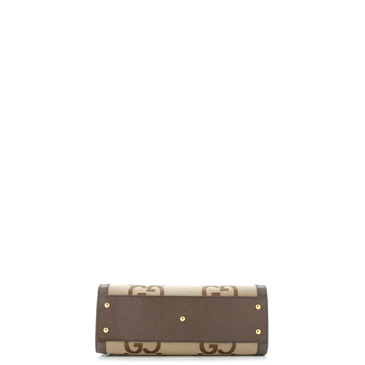 Diana NM Bamboo Handle Tote Jumbo GG Canvas Small - Deep Luxury