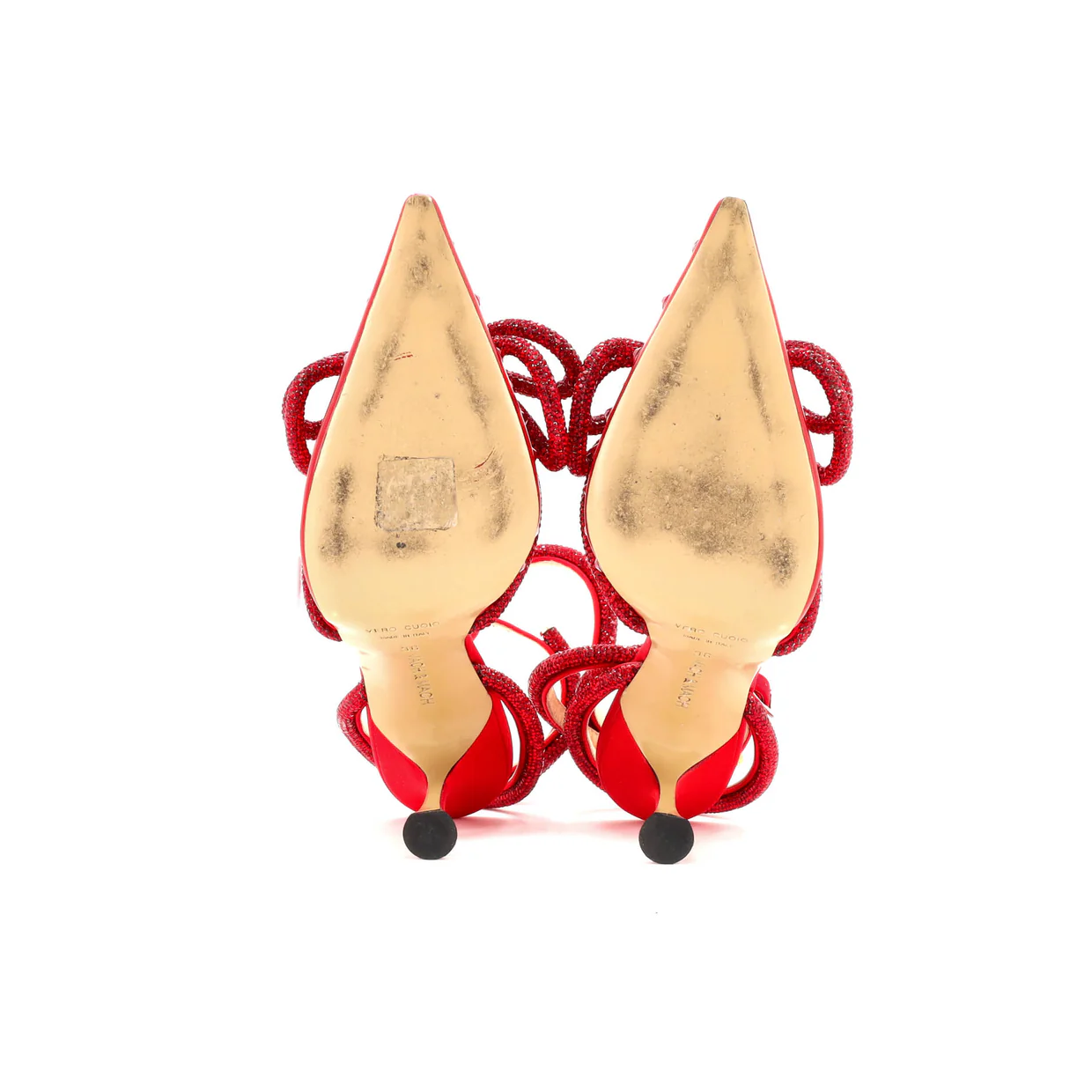 Women's Double Bow Ankle Strap Pumps PVC 110 - Deep Luxury