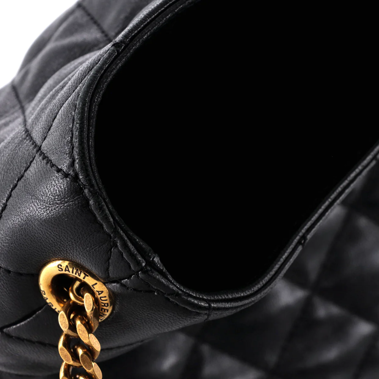 Icare Shopping Tote Quilted Leather Maxi - Deep Luxury