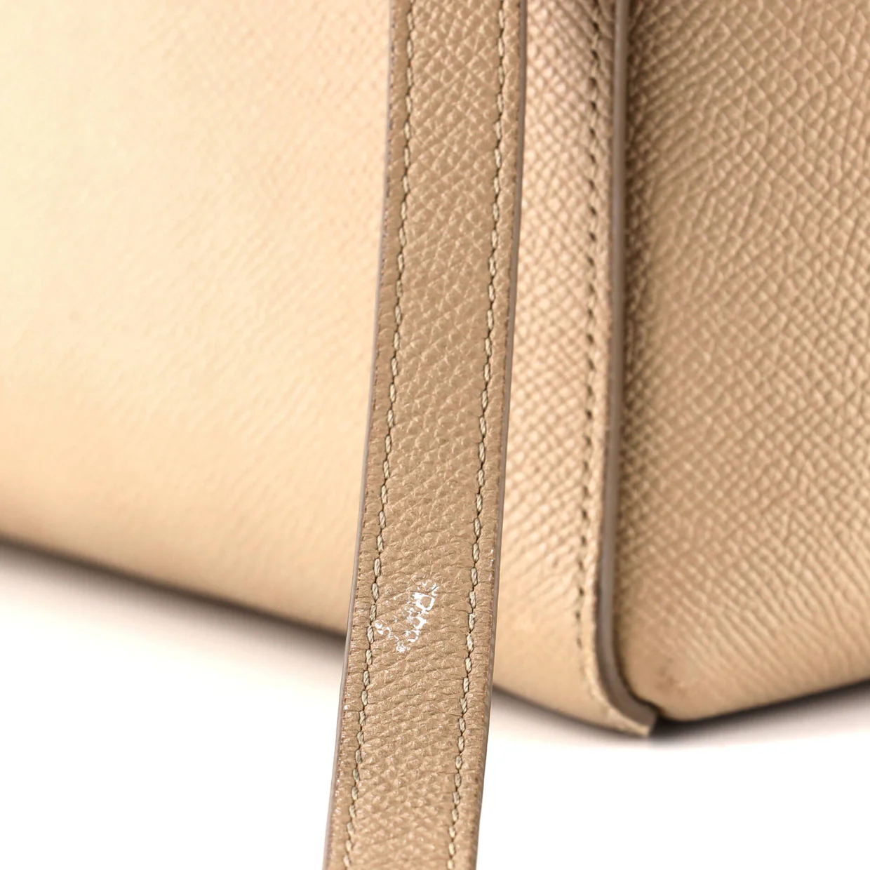 Belt Bag Textured Leather Micro - Deep Luxury