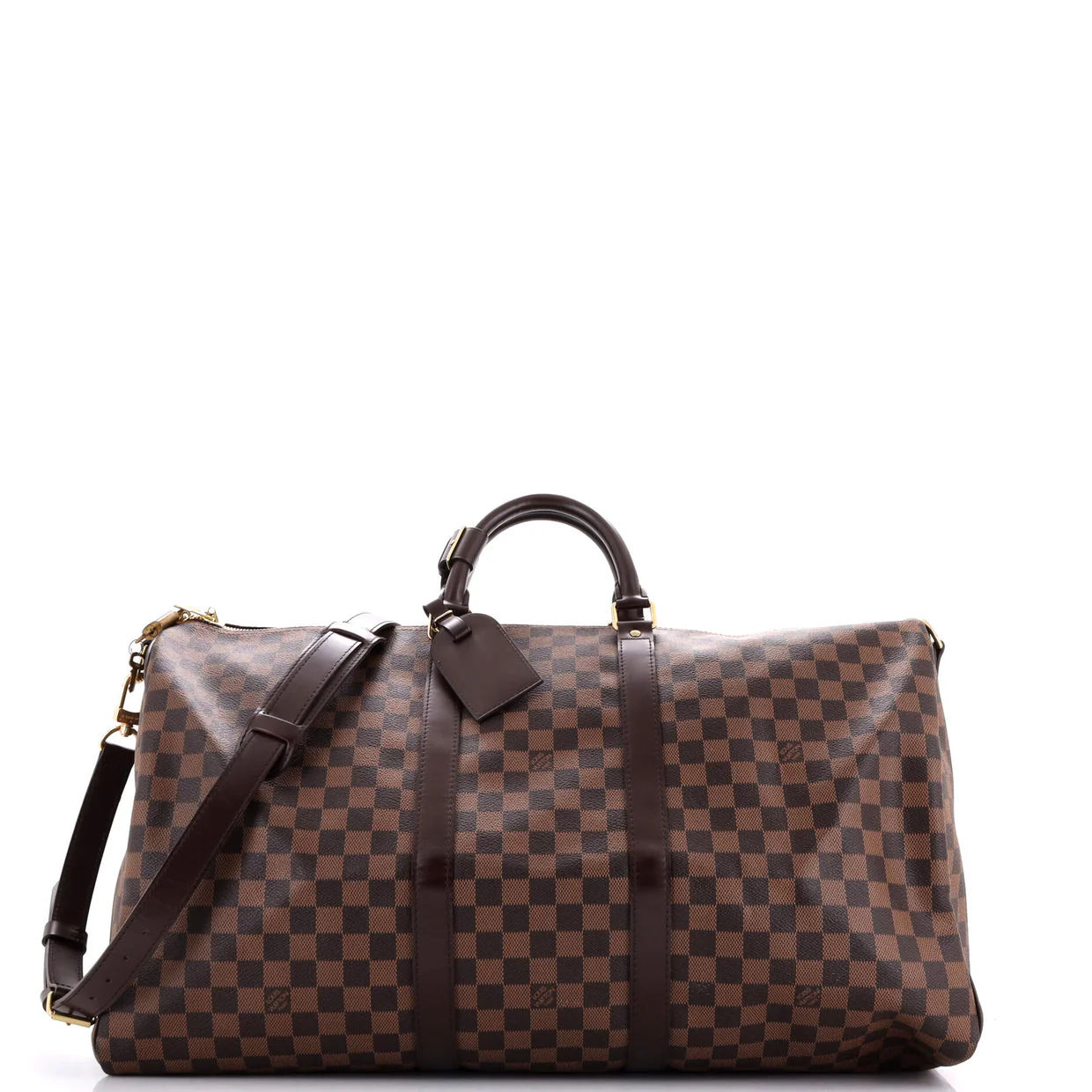 Keepall Bandouliere Bag Damier 55 - Deep Luxury