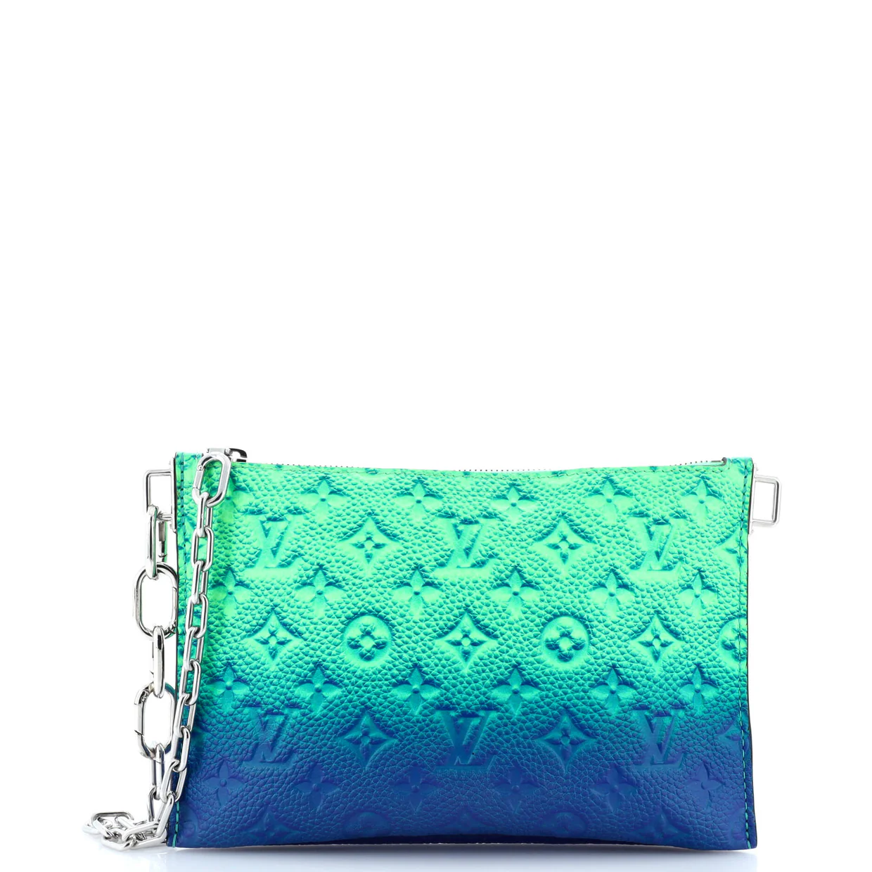 Trio Pouch Messenger Bag Limited Edition Illusion Monogram Taurillon Leather - Deep Luxury