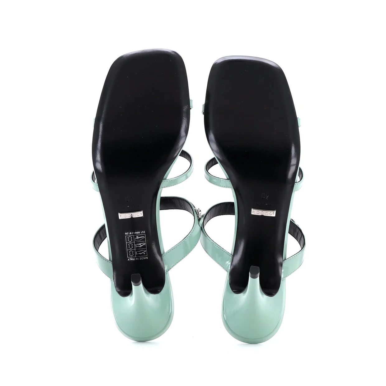 Women's Horsebit Cage Heeled Sandals Leather - Deep Luxury