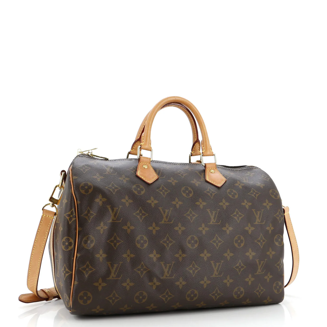 Speedy Bandouliere Bag Monogram Canvas 35 - Deep Luxury