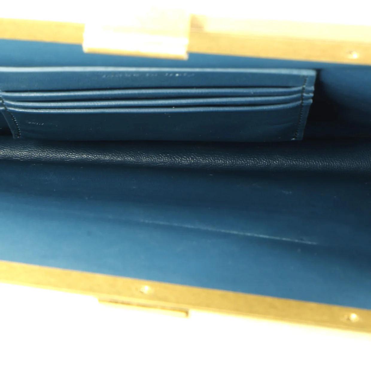 Clasp Crossbody Bag Lizard Mini - Deep Luxury