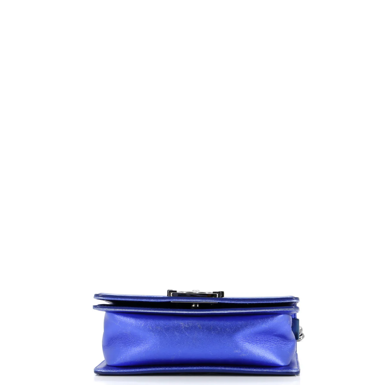 Boy Flap Bag Quilted Patent Small - Deep Luxury