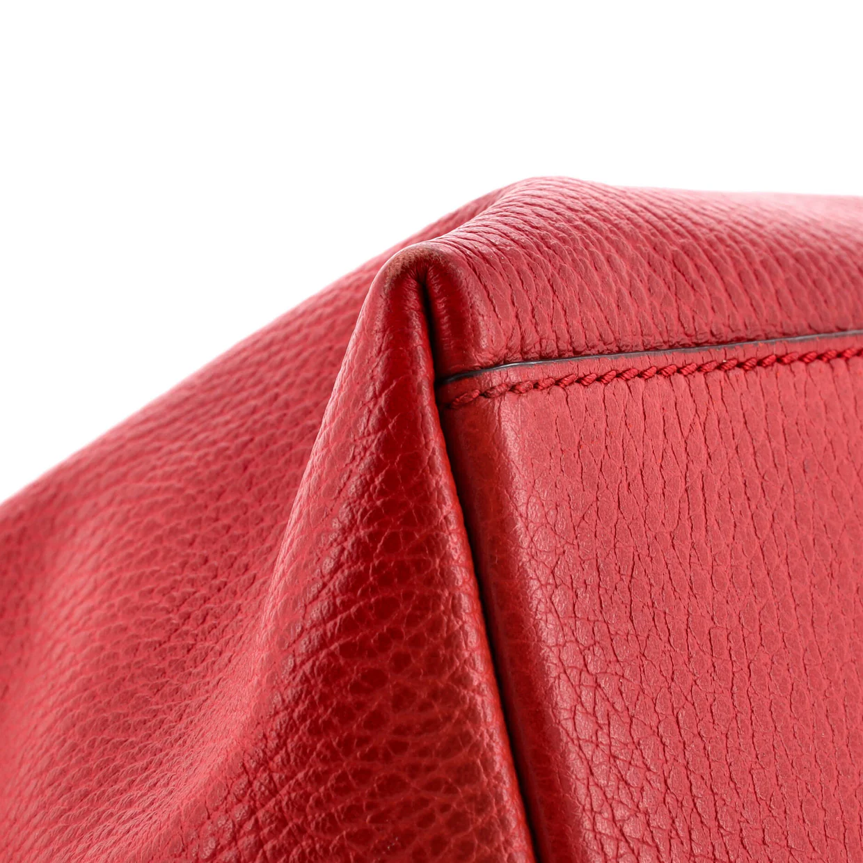 Bamboo Tassel Convertible Zip Tote Leather Large - Deep Luxury