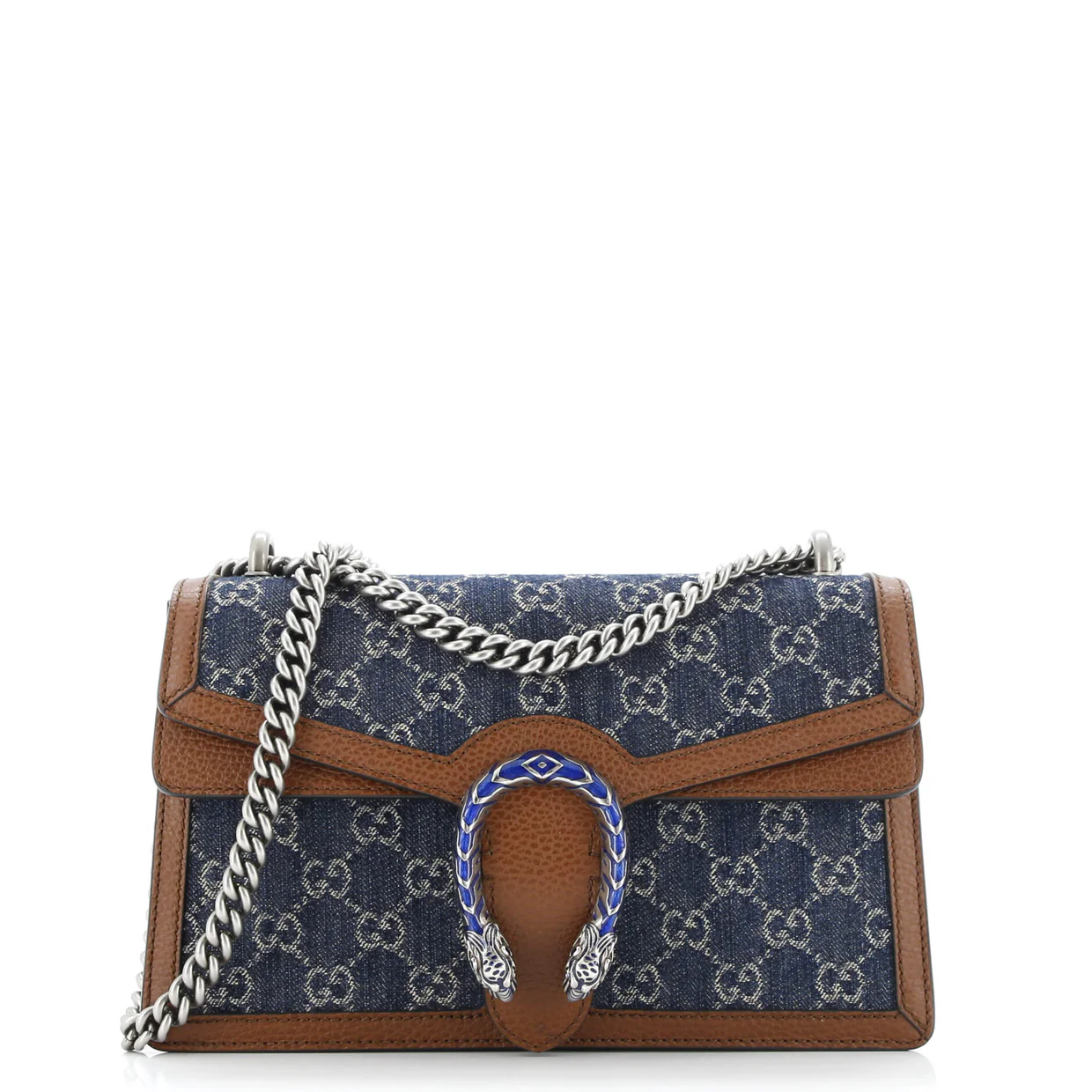Dionysus Bag GG Denim Small - Deep Luxury