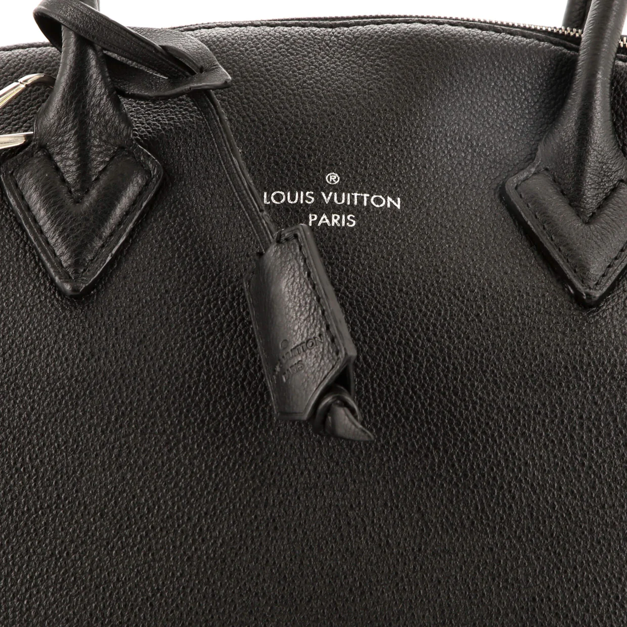 Soft Lockit Handbag Leather MM - Deep Luxury