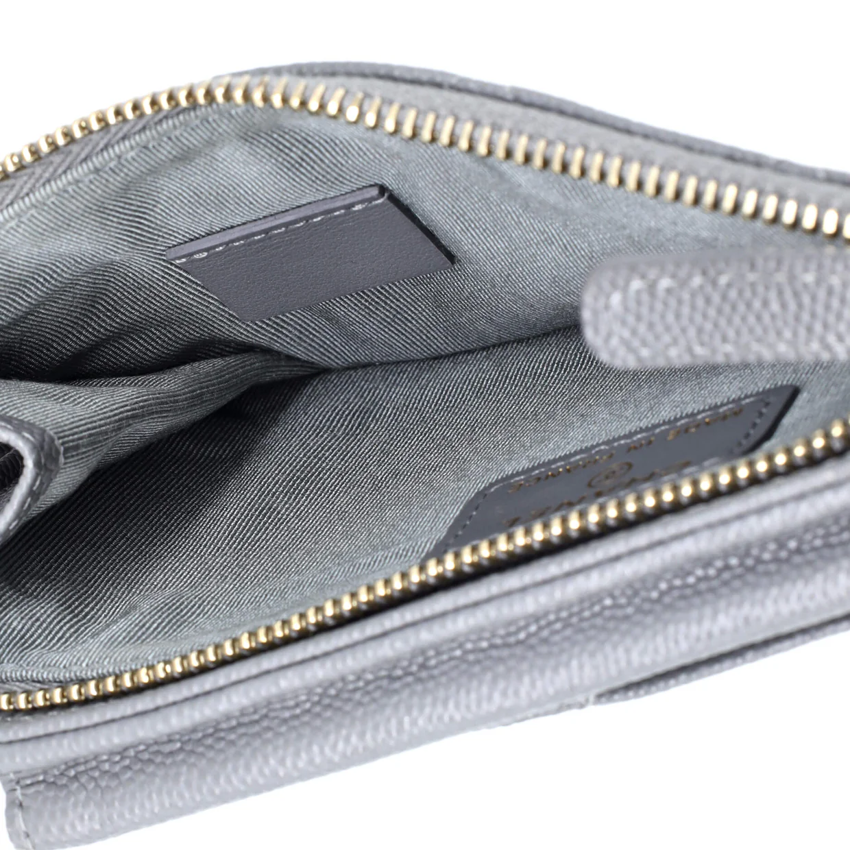 O Phone Holder Crossbody Bag Quilted Caviar - Deep Luxury