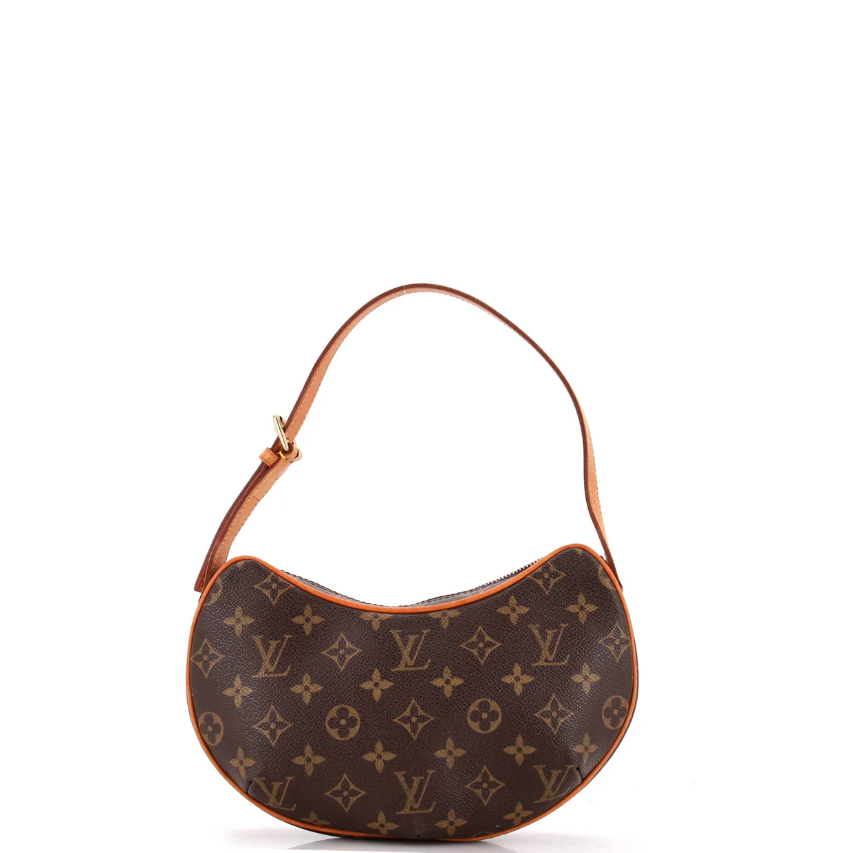 Croissant Handbag Monogram Canvas PM - Deep Luxury