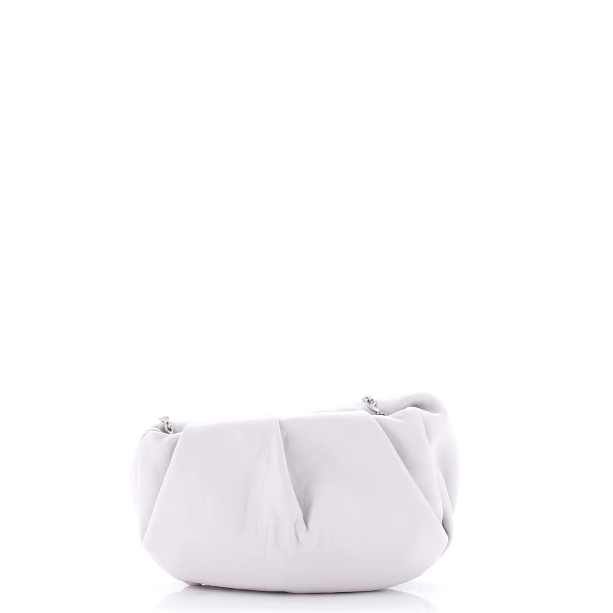 Rose Chain Clutch Leather - Deep Luxury