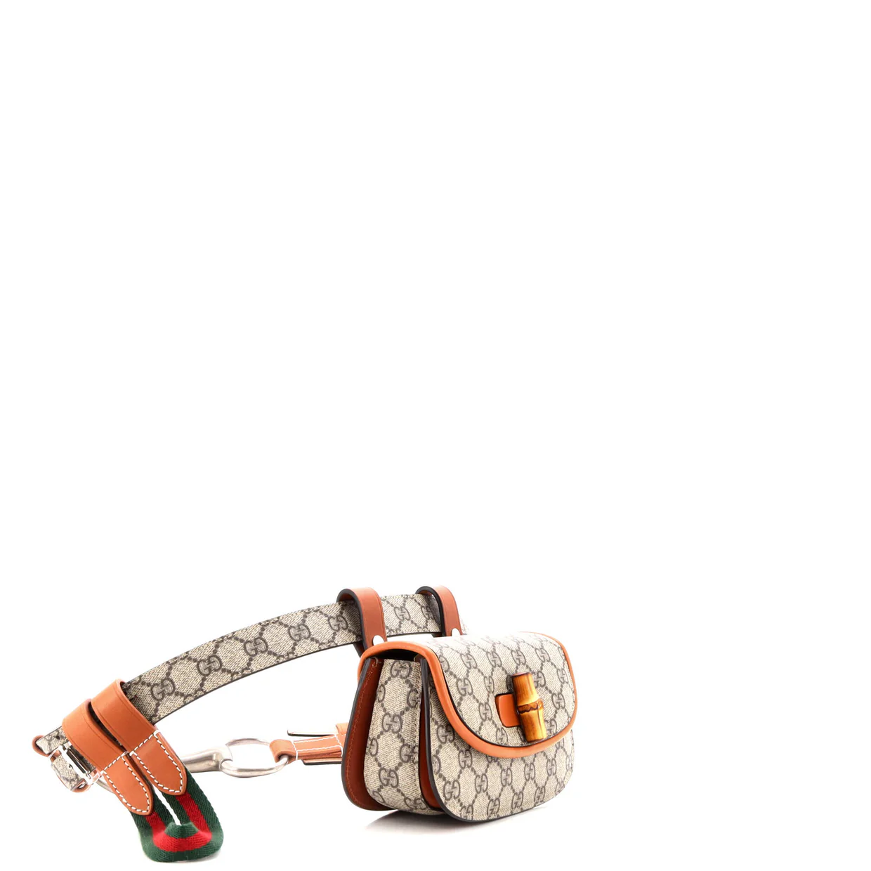 Bamboo 1947 Belt Bag GG Coated Canvas Mini - Deep Luxury