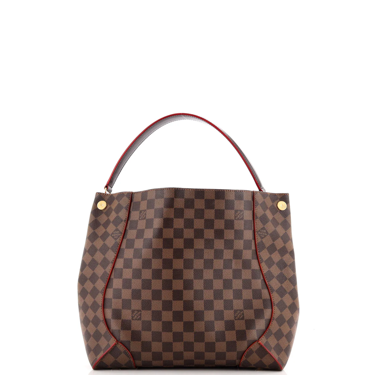 Caissa Hobo Damier with Leather - Deep Luxury