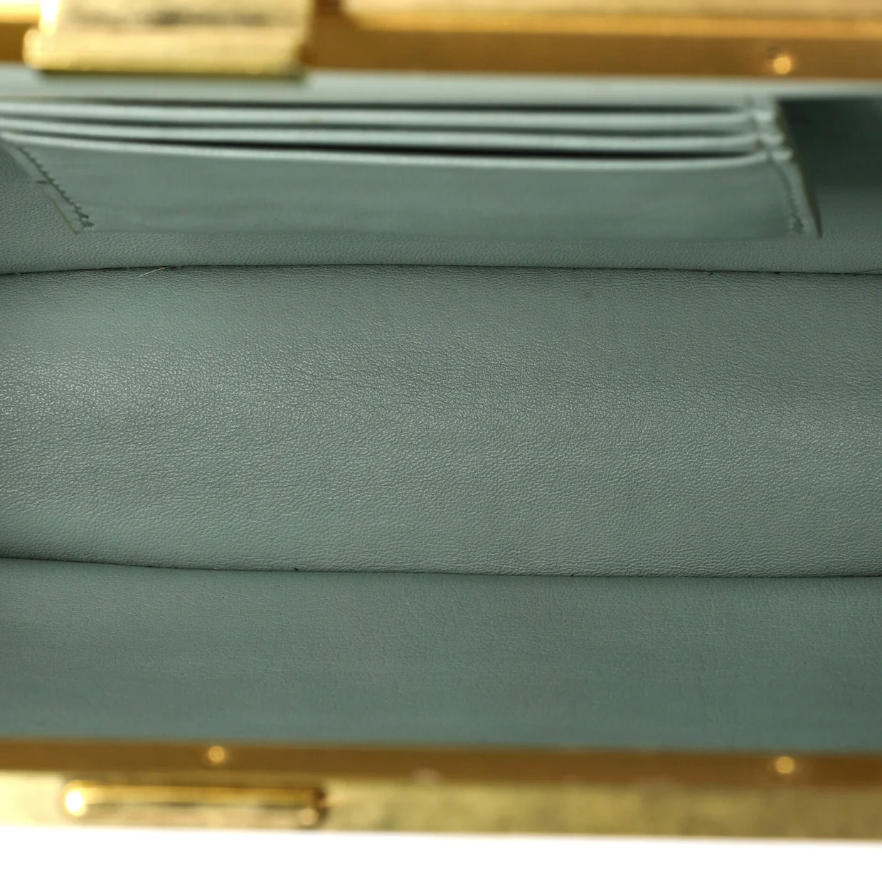 Clasp Crossbody Bag Lizard Mini - Deep Luxury