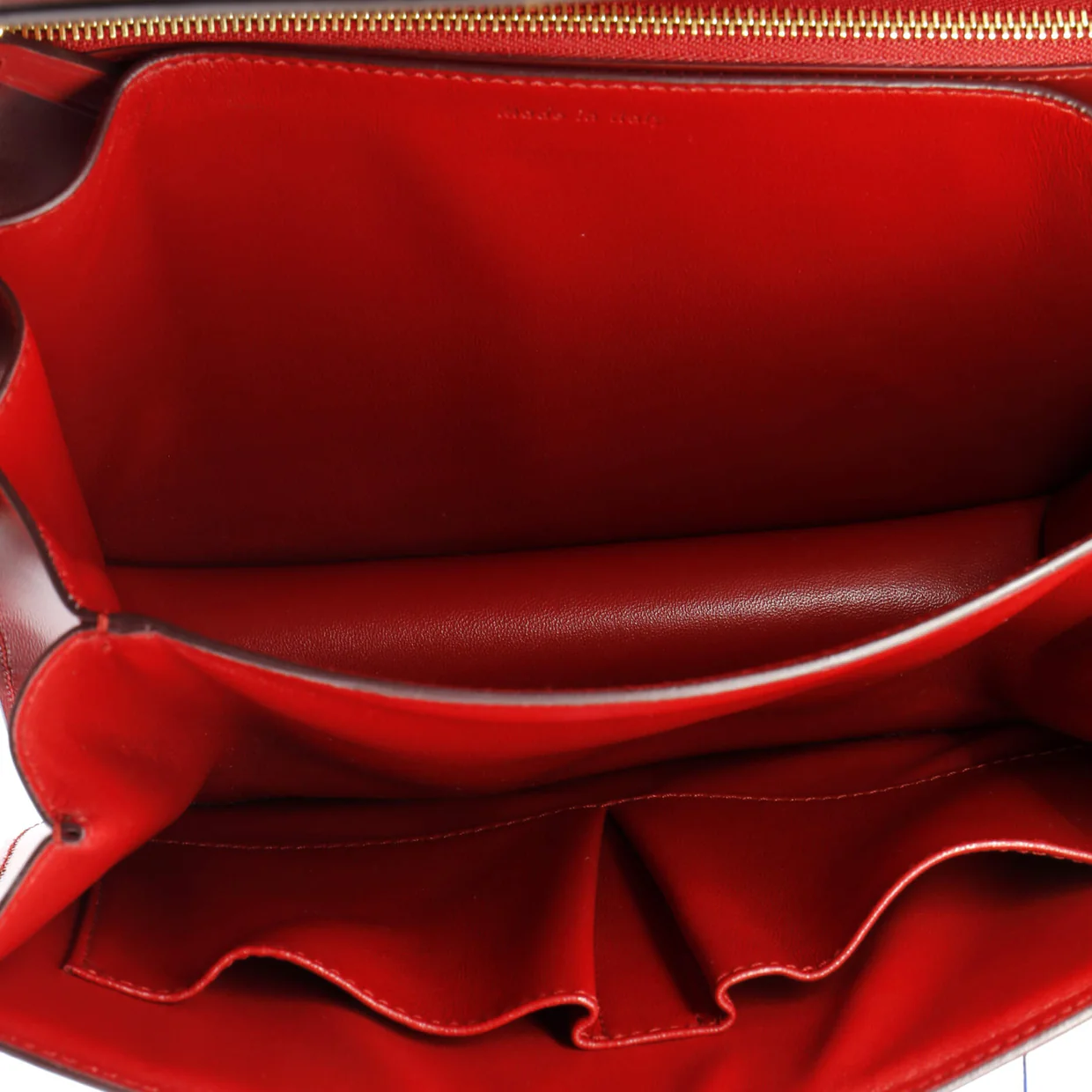 Classic Box Bag Smooth Leather Medium - Deep Luxury