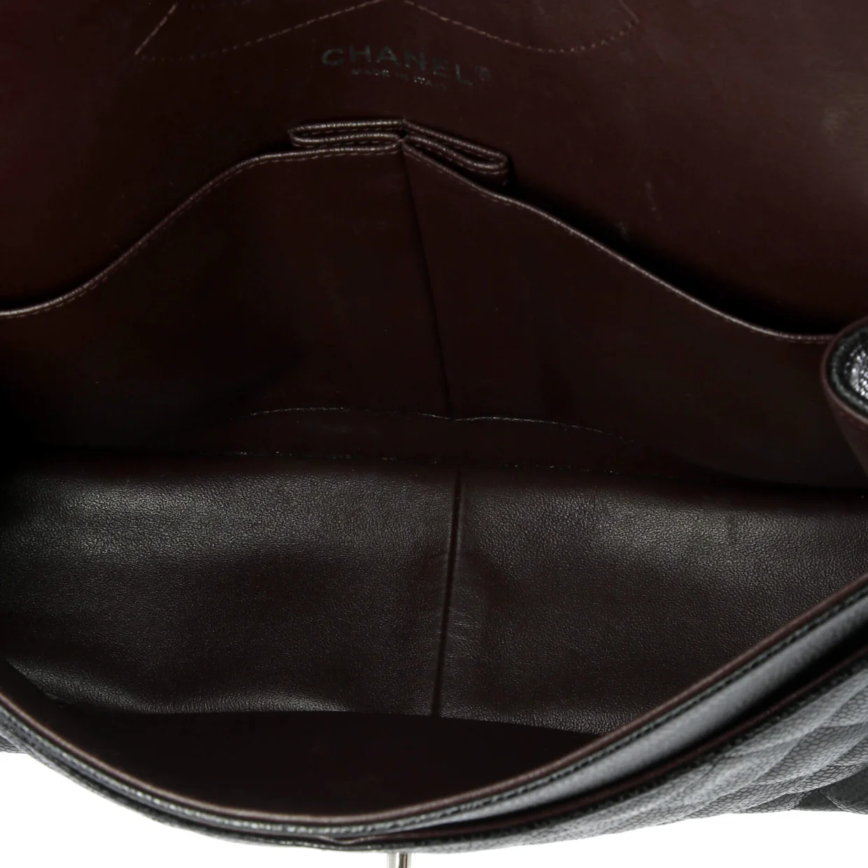 Classic Double Flap Bag Quilted Caviar Jumbo - Deep Luxury