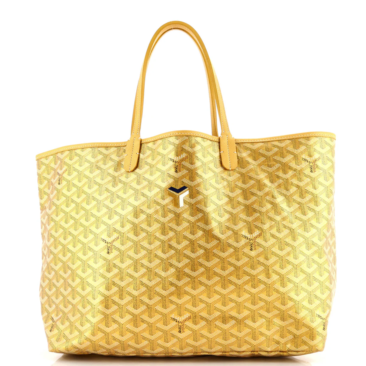 Saint Louis Tote Precious Metals Coated Canvas PM - Deep Luxury