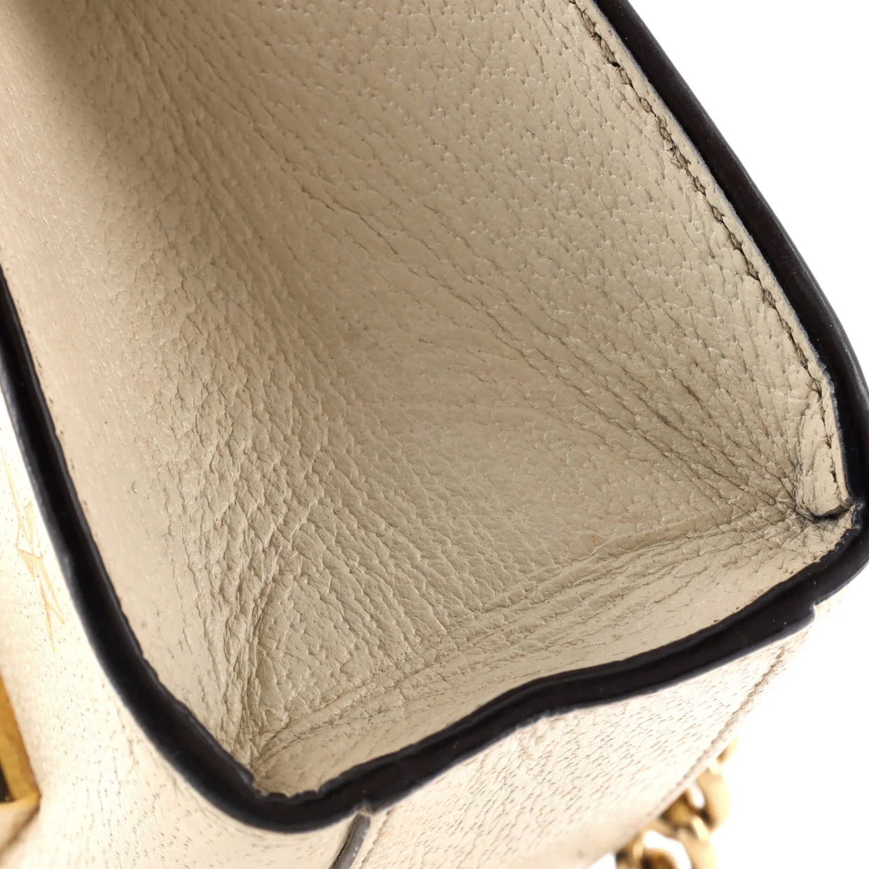 Padlock Shoulder Bag Printed Leather Small - Deep Luxury