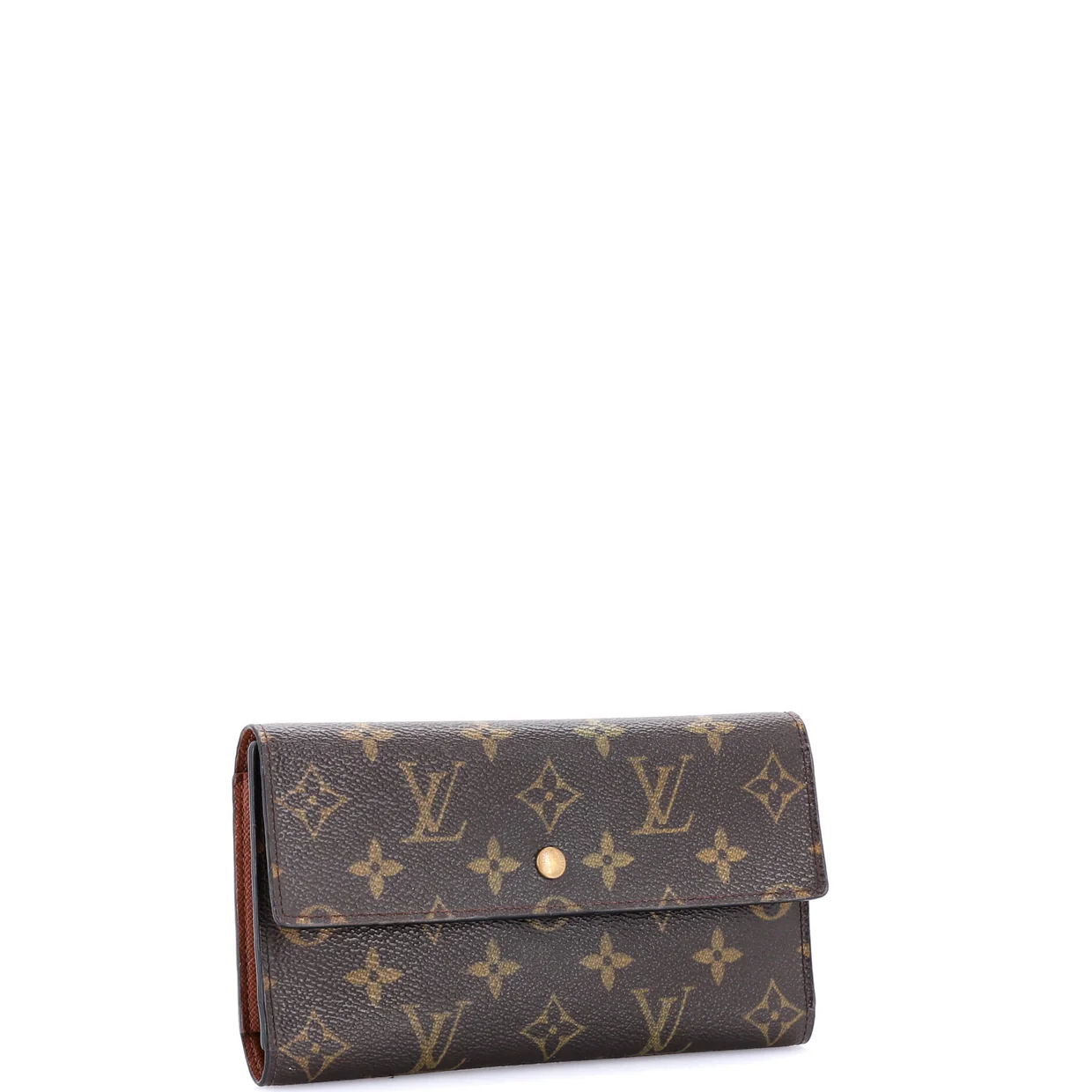 Sarah Wallet Monogram Canvas - Deep Luxury
