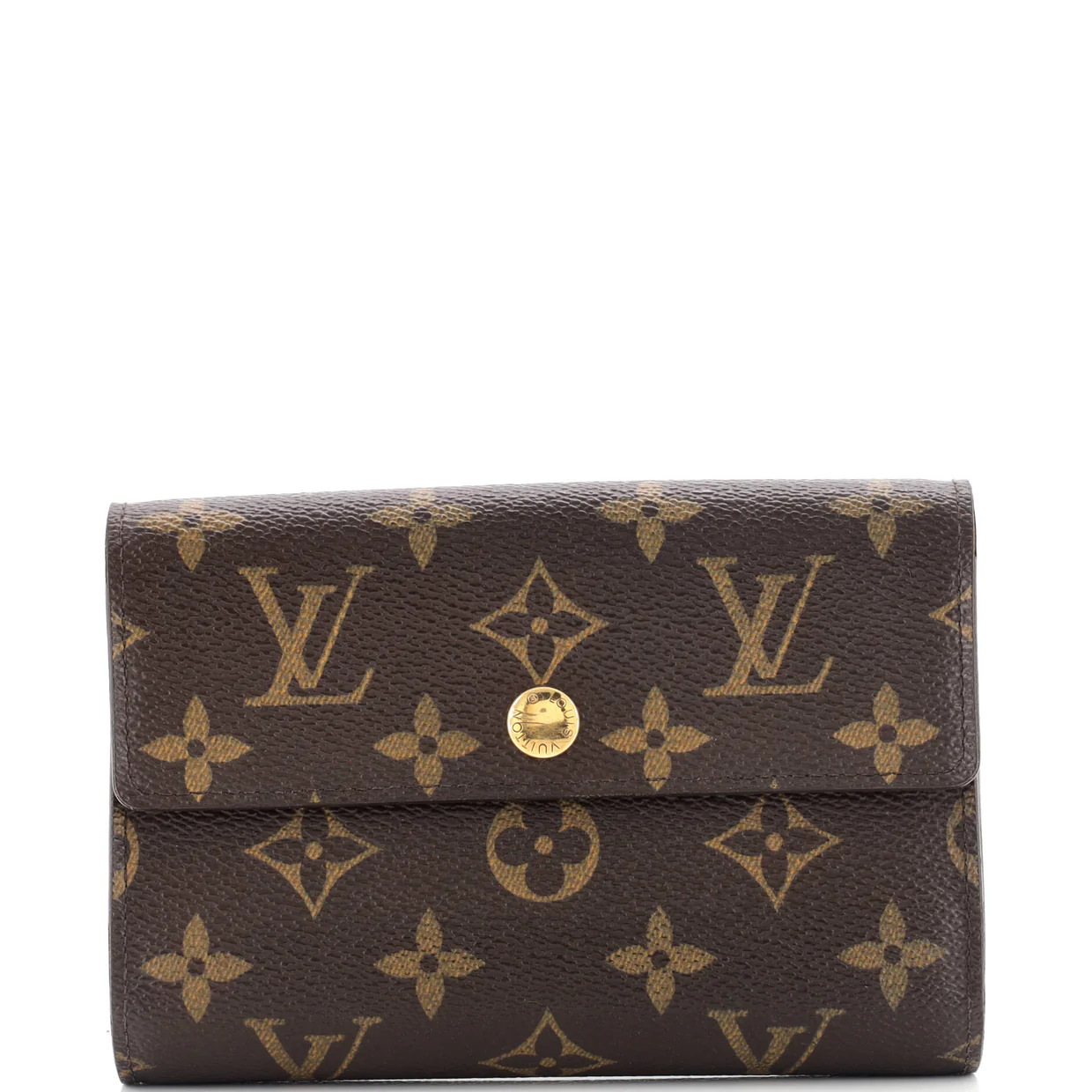 Alexandra Wallet Monogram Canvas - Deep Luxury