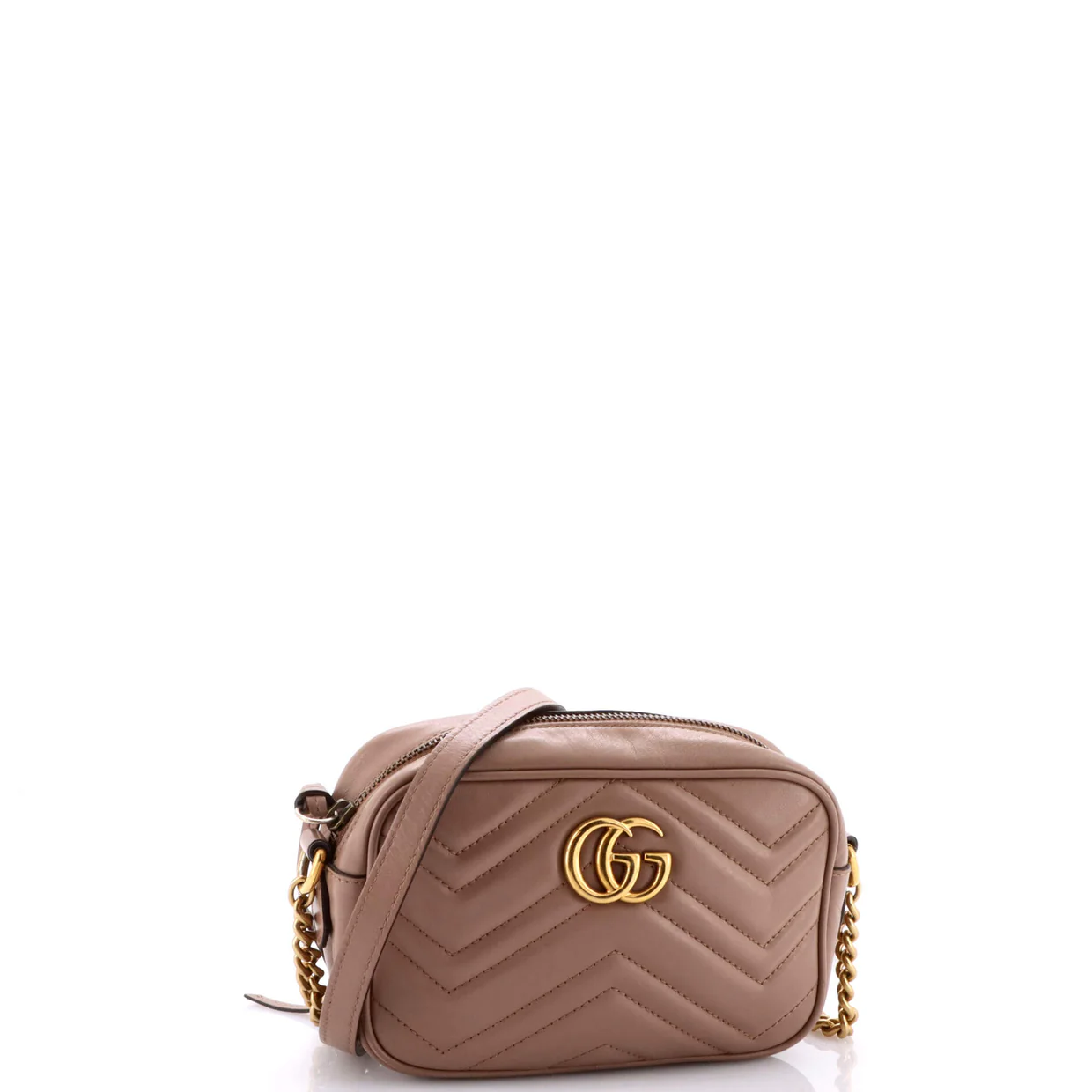 GG Marmont Shoulder Bag Matelasse Leather Mini - Deep Luxury