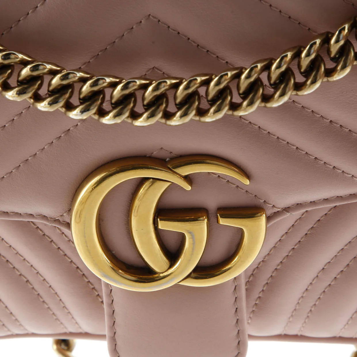 GG Marmont Flap Bag Matelasse Leather Small - Deep Luxury