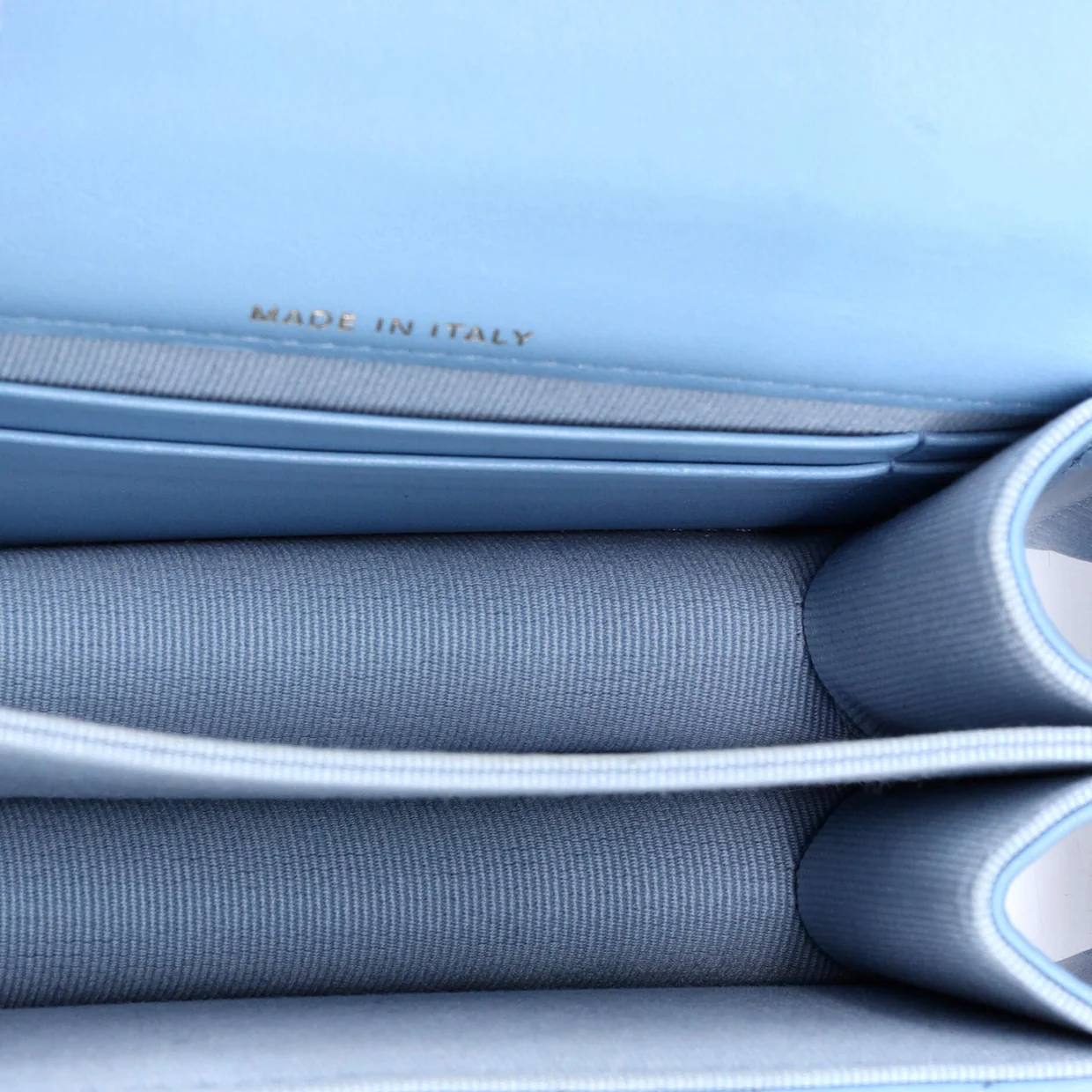 Coco Enamel Top Handle Flap Clutch with Chain Quilted Lambskin - Deep Luxury