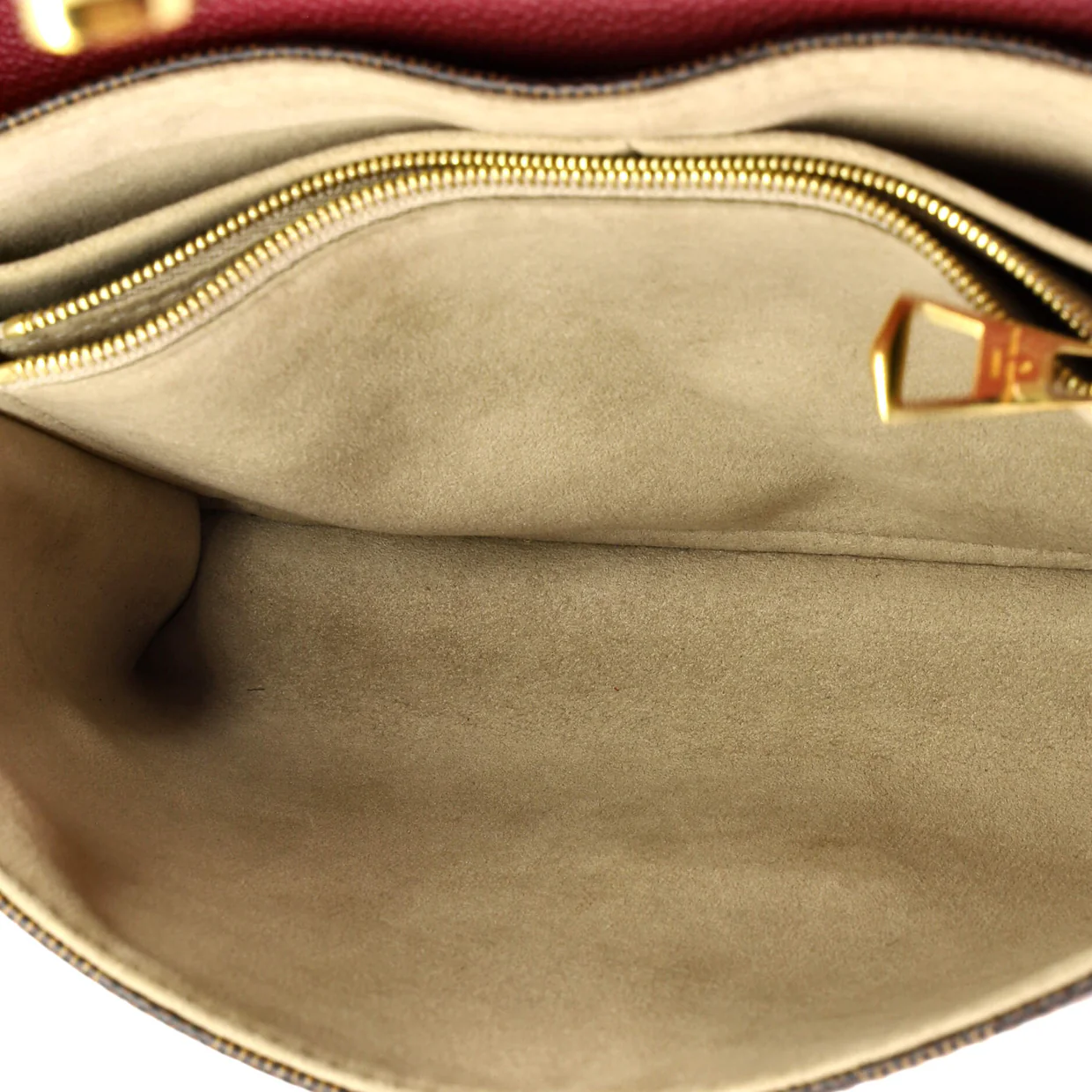 Clapton Handbag Damier and Leather PM - Deep Luxury