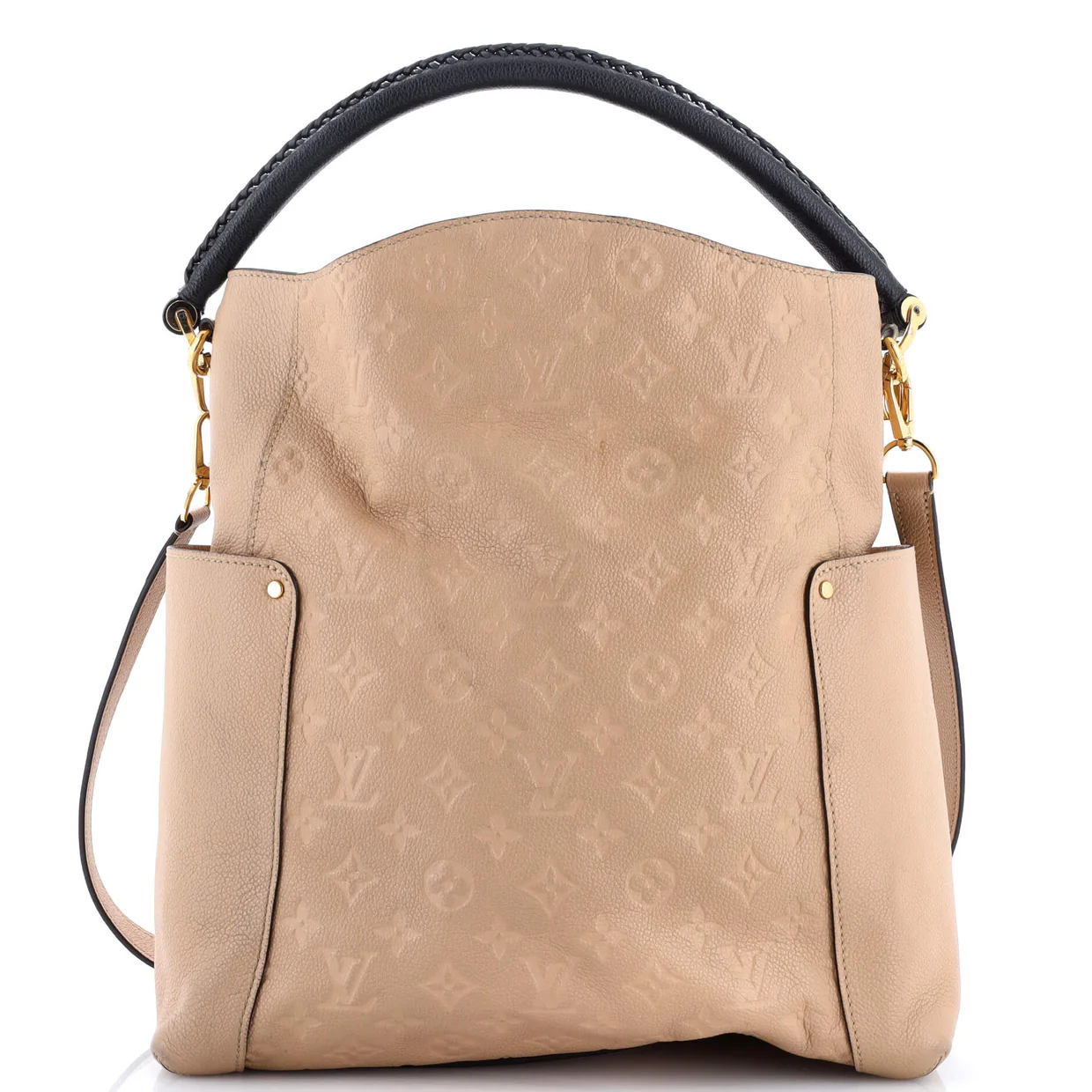 Bagatelle Hobo Monogram Empreinte Leather - Deep Luxury