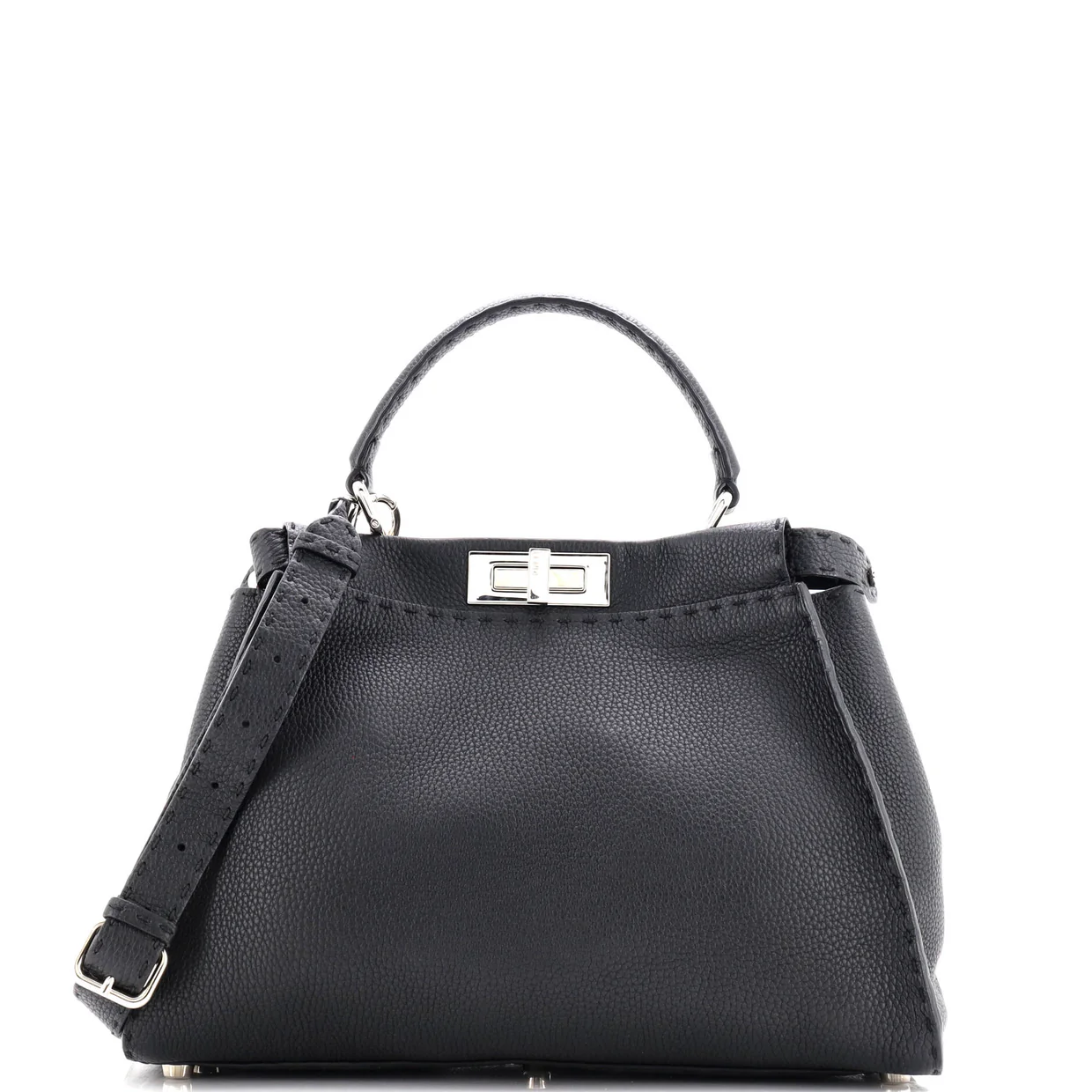 Selleria Peekaboo Bag Leather Medium - Deep Luxury