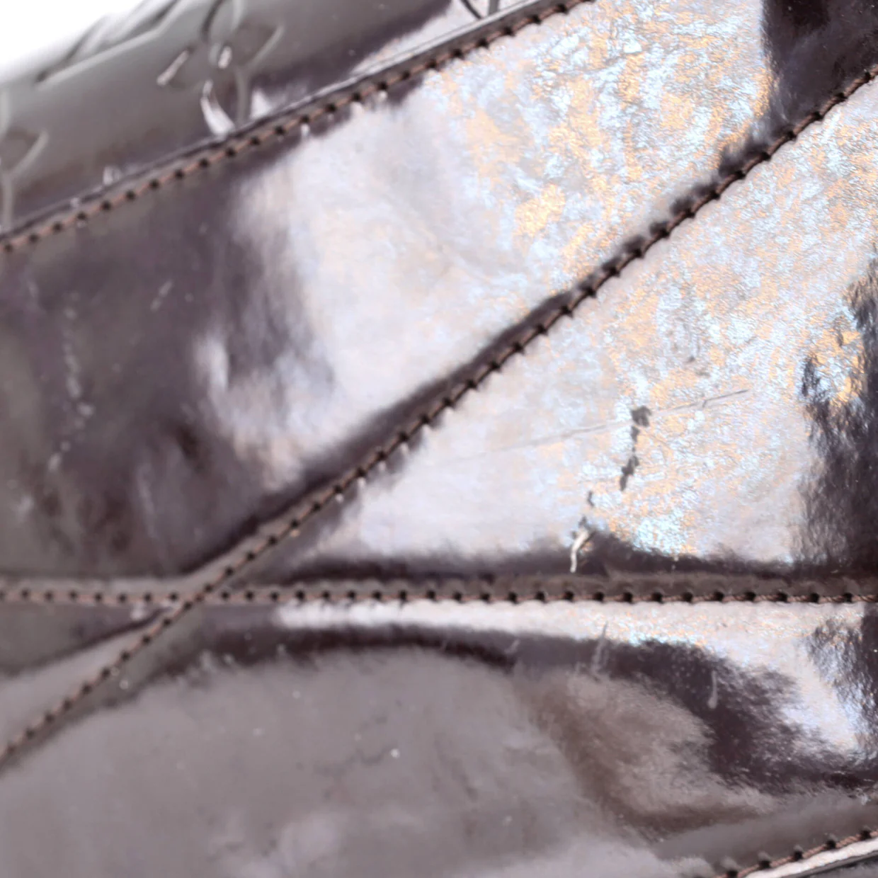 Montaigne Handbag Monogram Vernis MM - Deep Luxury