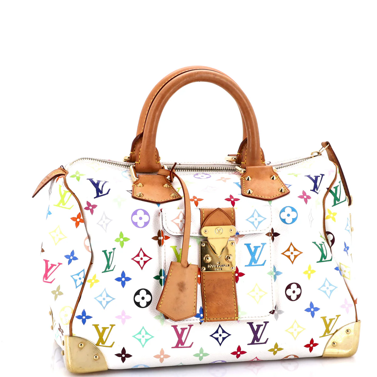 Speedy Handbag Monogram Multicolor 30 - Deep Luxury