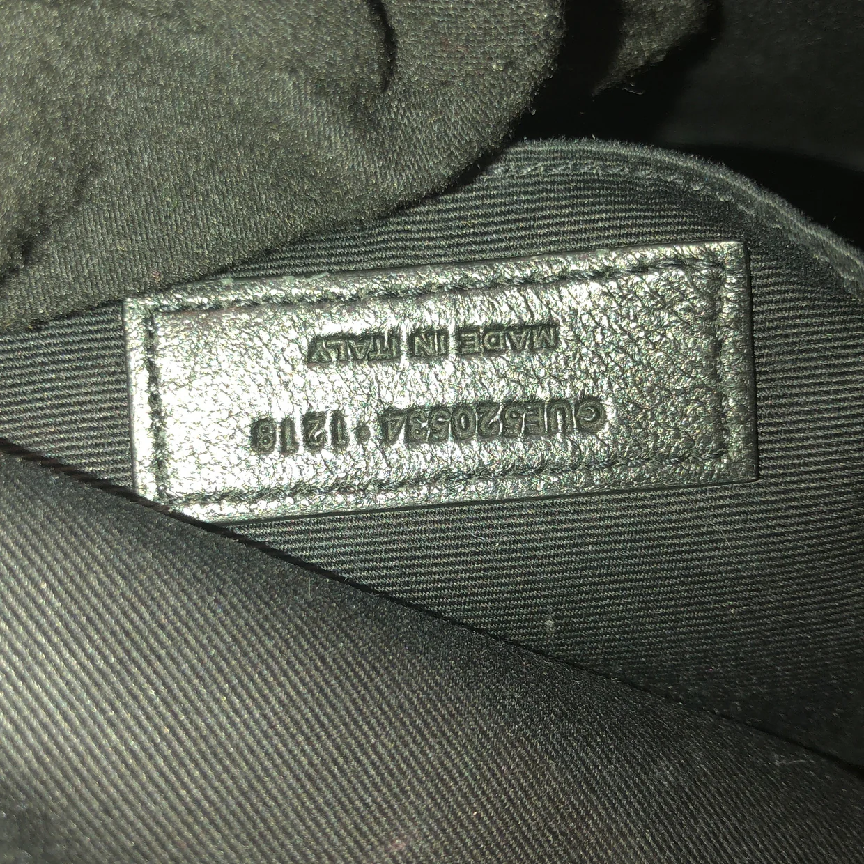 Lou Camera Bag Matelasse Chevron Leather Small - Deep Luxury