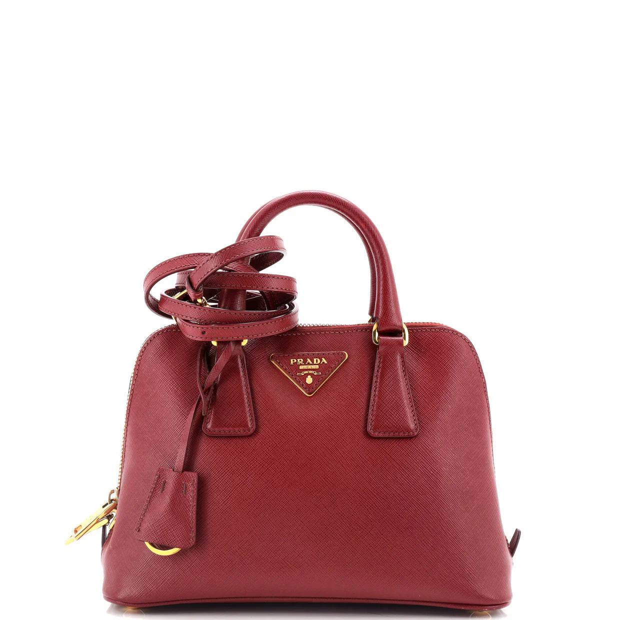 Promenade Bag Saffiano Leather Small - Deep Luxury