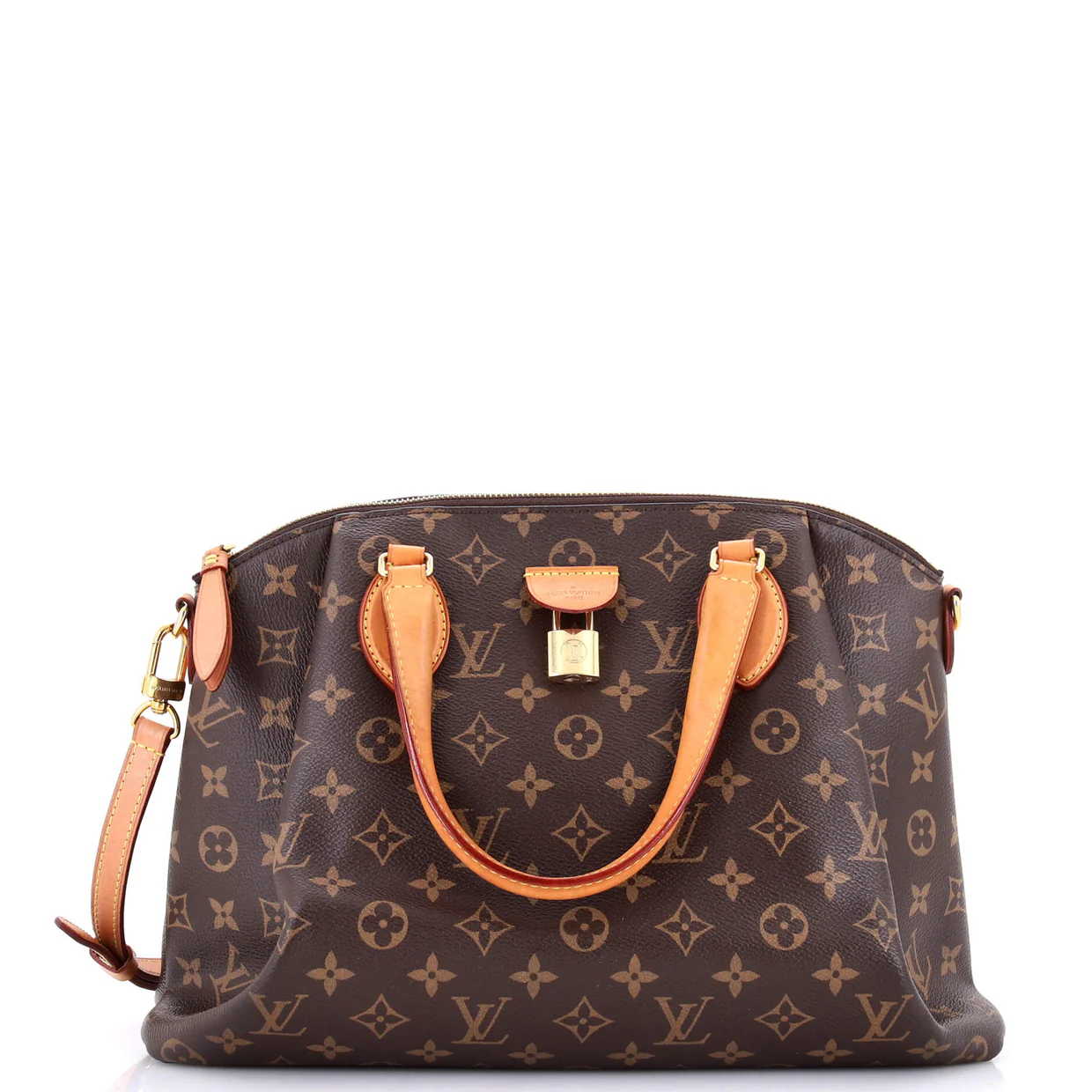 Rivoli Handbag Monogram Canvas MM - Deep Luxury