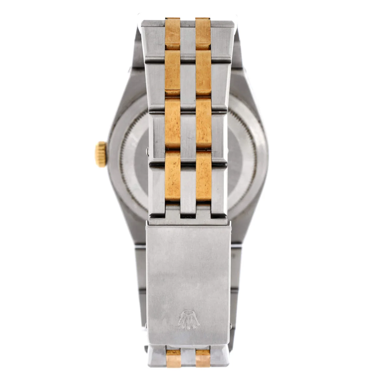 Oysterquartz Datejust Watch Stainless Steel and Yellow Gold with Diamond Markers 36 - Deep Luxury