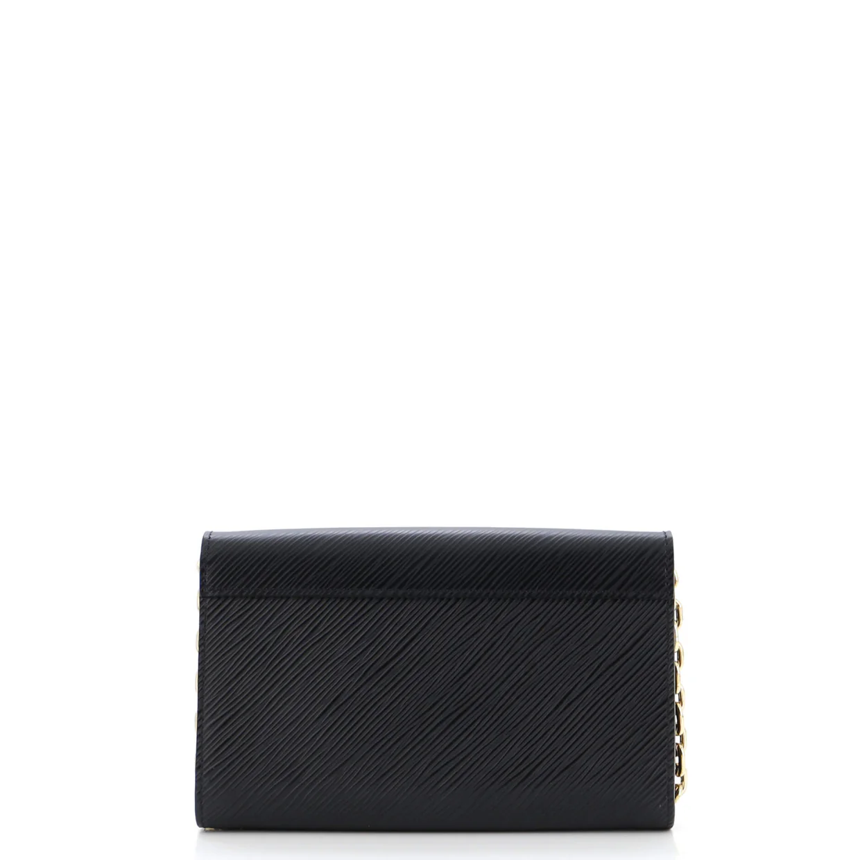 Twist Chain Wallet Epi Leather with Sequins - Deep Luxury