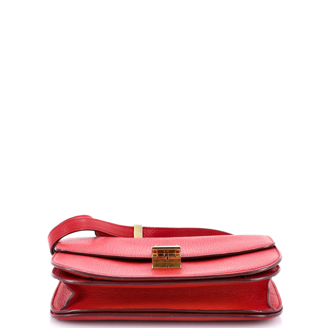 Classic Box Bag Grainy Leather Medium - Deep Luxury