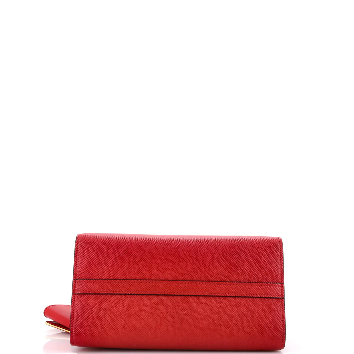 Monochrome Tote Saffiano with City Calf Small - Deep Luxury