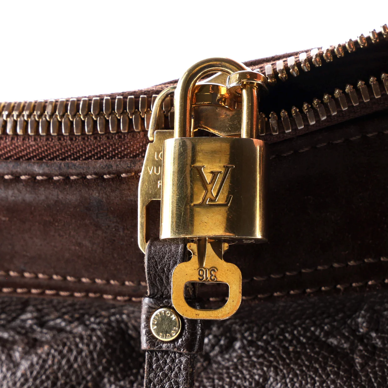 Audacieuse Handbag Monogram Empreinte Leather MM - Deep Luxury