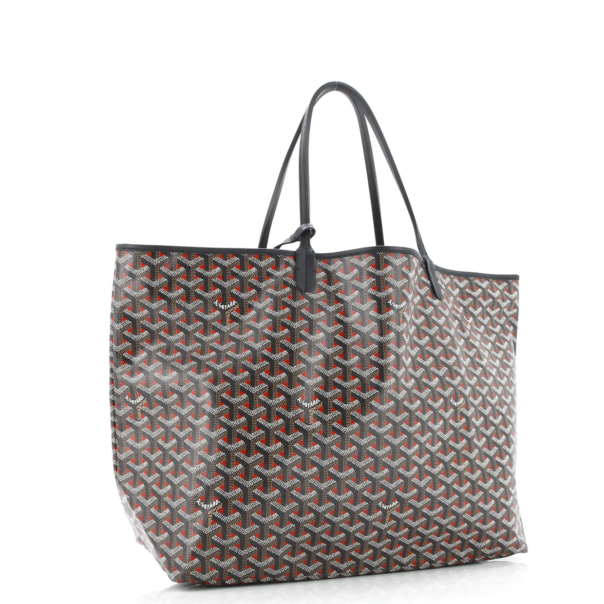 Saint Louis Tote Claire Voie Coated Canvas GM - Deep Luxury
