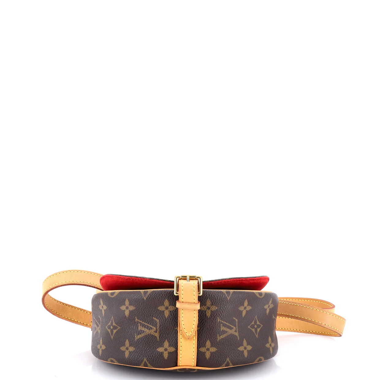 Tambourine Handbag Monogram Canvas - Deep Luxury
